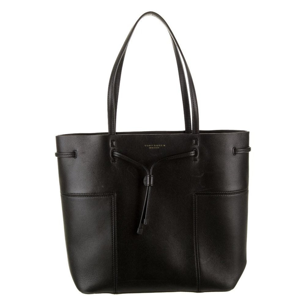 TORY BURCH Block-T Leather Tote